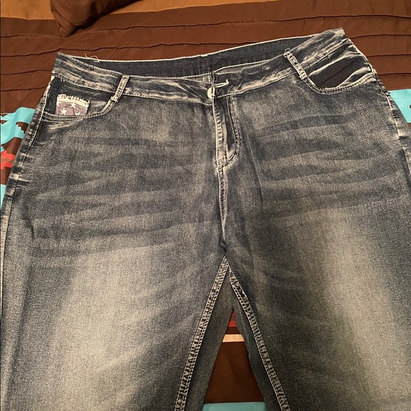 Women's blue jeans - Picture 4 of 7